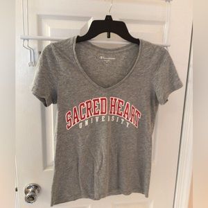 Sacred Hear University V-Neck Ladies Tee Shirt